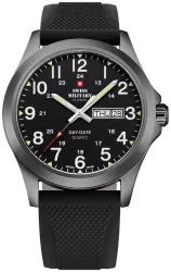 Swiss Military by Chrono Herren-Armbanduhr Analog Quarzwerk mit Edelstahlarmband Smp36040.20