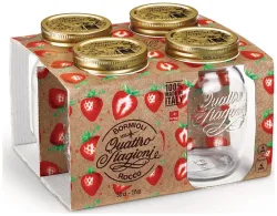 Quattro Stagioni Einmachglas 500ml 4 Stück
