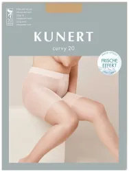 Kunert Fresh UP Curvy Panty 20 Damen Fein Strumpfhosen Cashmere 56/58
