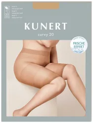 Kunert Fresh UP Curvy 20 Damen Fein Strumpfhosen Black 44/46