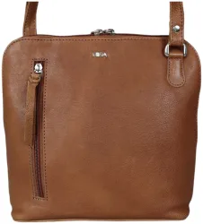 Nika Trade Nika Umhängetasche 4680 (M) cognac