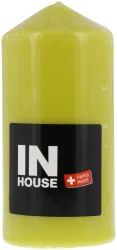 Inhouse Zylinderkerze 70x150mm hellolive