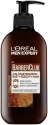 L'Oréal Paris Men Expert Barber Club 3-in-1 Bartshampoo Bart + Gesicht + Haar