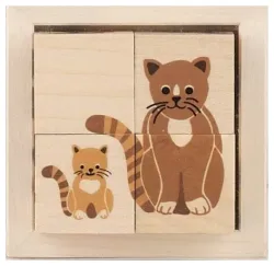 Trauffer Kiener Würfelpuzzle Haustiere