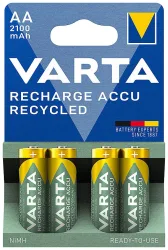 Varta Accu Recycled Aa/Lr6 2100mAh 4 Stück