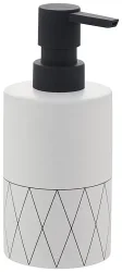 DIAQUA Seifenspender TRILLIUM weiss