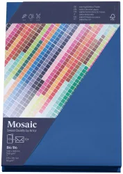 Artoz Mosaic Karten/Kuverts B6/B6 marine je 10 Stück