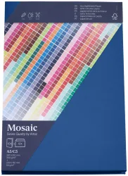 Artoz Mosaic Karten/Kuverts A5/C5 marine je 10 Stück