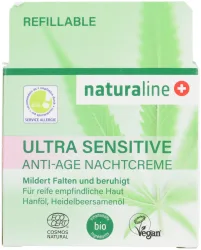 Naturaline Cosmetics Naturaline Ultra Sensitive Nachtcreme Anti-Agin