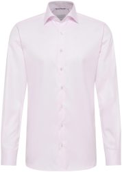 Eterna Modern FIT Cover Shirt Twill Langarm rosa 42
