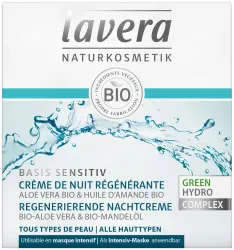 lavera basis sensitiv Regenerierende Nachtcreme