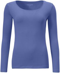 Naturaline Textil Naturaline Damen Shirt langarm blau M