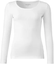 Naturaline Textil Naturaline Damen Shirt langarm weiss XL
