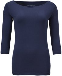 Naturaline Textil Naturaline Damen Shirt langarm dunkelblau M