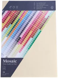 Artoz Mosaic Bogen A4 elfenbein 25 Stück