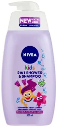 Nivea Kids 2in1 Shower & Shampoo Beerenduft