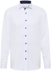 Eterna Modern FIT Hemd fine oxford Langarm weiss 43