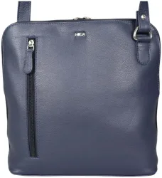 Nika Trade Nika Umhängetasche 4690 (L) blau