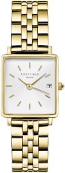 Rosefield - Analoguhr, The Mini Boxy, 24mm, Goldfarben