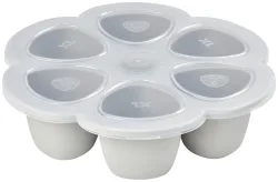 Beaba Multiportionen Silikon 6x150 ml grau 4+ Monate