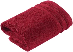 Vossen Calypso Feeling Waschlappen rubin 30 x 30 cm