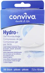 conviva Hydro+ Gel Wundauflage 10 Stück