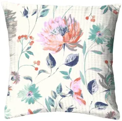 Home Fashion Kopfkissenbezug Blumen 65x65 cm
