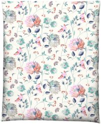 Home Fashion Duvetbezug Blumen 160x210 cm