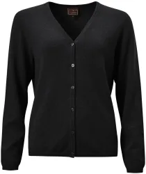 Cashmere Cardigan schwarz XXL