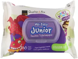MyBaby My Baby Junior Dragon Fruit feuchtes Toilettenpapier 60 Stück