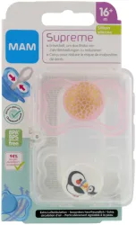 Mam - Schnuller, Zufallsauswahl,  Supreme Duo, 16-36Monate, Multicolor