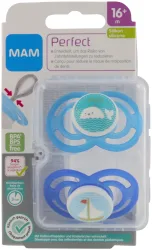MAM Nuggi Perfect Silikon 16-36m 2 Stück
