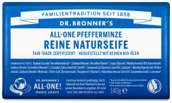 Dr. Bronner's BIO Festseife Peppermint 140g
