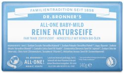 Dr. Bronner's BIO Festseife Baby Mild 140g