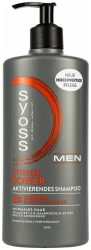 Syoss - Men Power Herrenshampoo, 440 ml, Schwarz Leicht