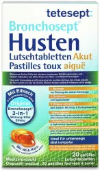 tetesept Bronchosept Husten Akut 20 Lutschtabletten