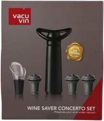 Vacuvin Vakuumpumpe Wine Saver + 3 Zapfen + 1 Ausgiesser -  Esszimmer One Size