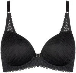 Triumph - Bügel-BH, wattiert, für Damen, Black, Größe 75A