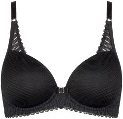 Triumph - Bügel-BH, wattiert, für Damen, Black, Größe 75A