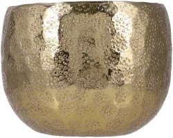 Kugelwindlicht 7cm champagner