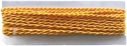 Satinkordel gold 2 mm Coupon 4 m