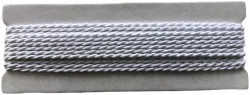 Satinkordel weiss 2 mm Coupon 4 m