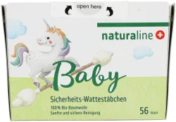Naturaline Cosmetics Naturaline Sicherheits-Wattestäbchen 56 Stück