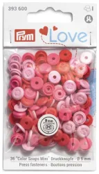 Prym - Druckknöpfe, 0.8CM, Rosa