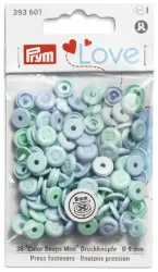 Prym - Druckknöpfe, 0.8CM, Hellblau