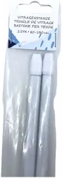 Vitragenstange 80 - 130 cm 1 Stk.