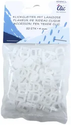 Hinno Klickgleiter mit Längsöse 4 mm 50 Stk.