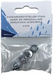 Zwischenfeststeller 4 Stk. Stahl