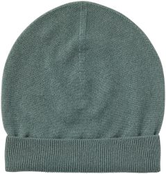 Cashmere Damenmütze grün S/M