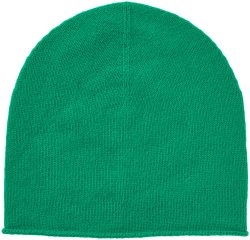 Cashmere Damenmütze grün S/M